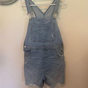 GAP Light Blue Denim Overalls